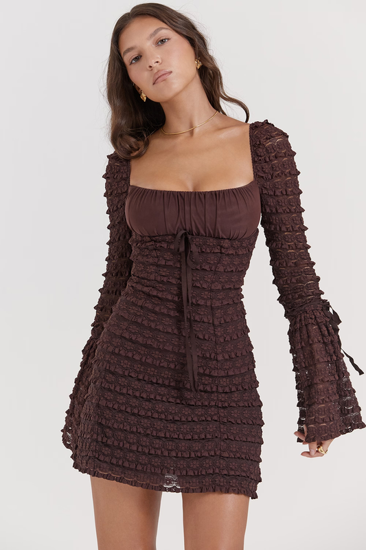 Selena | Vestido Espresso