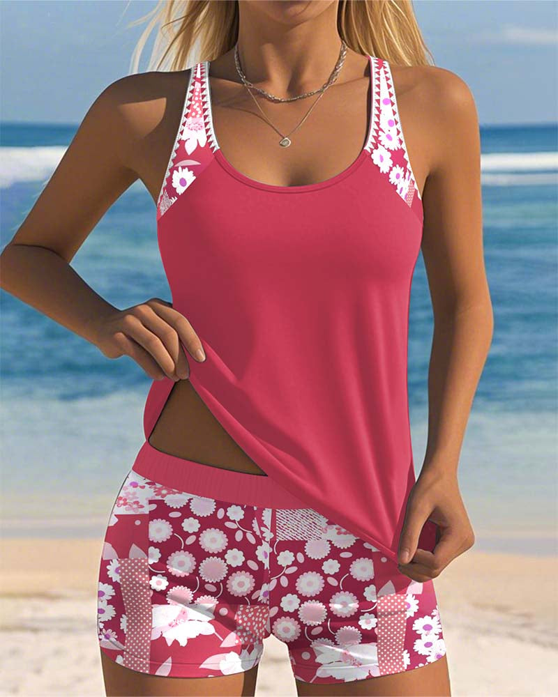 Léa | Conjunto de baño deportivo de tendencia
