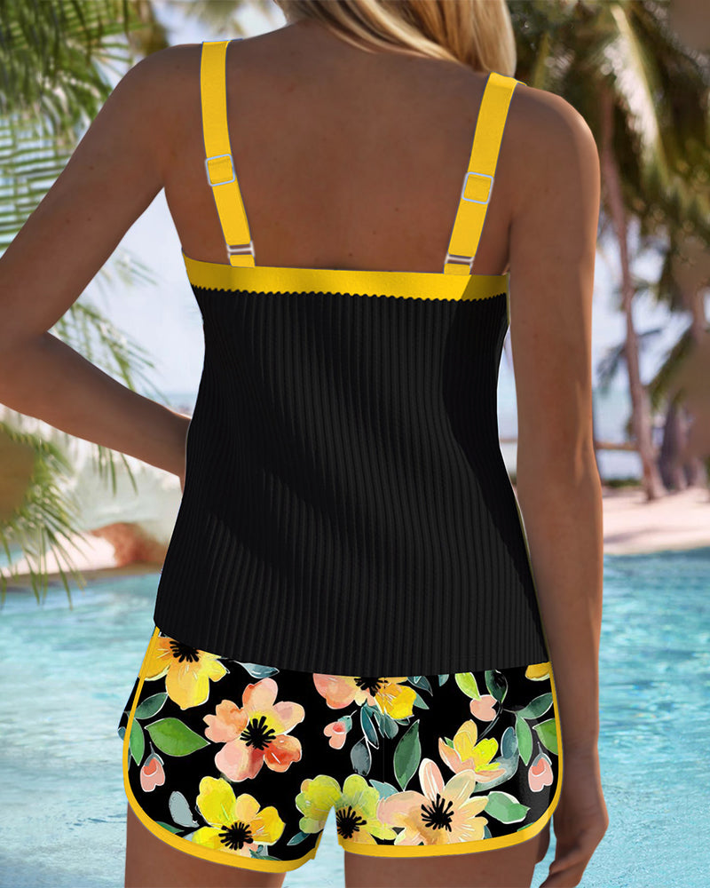 Alice | Conjunto de tankini elegante de dos piezas