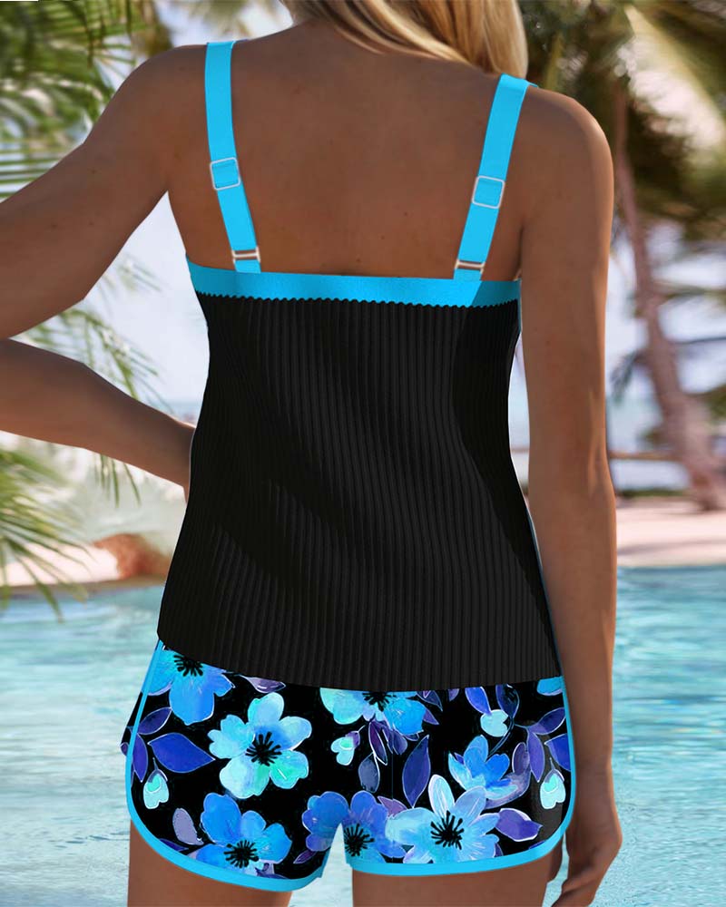 Alice | Conjunto de tankini elegante de dos piezas