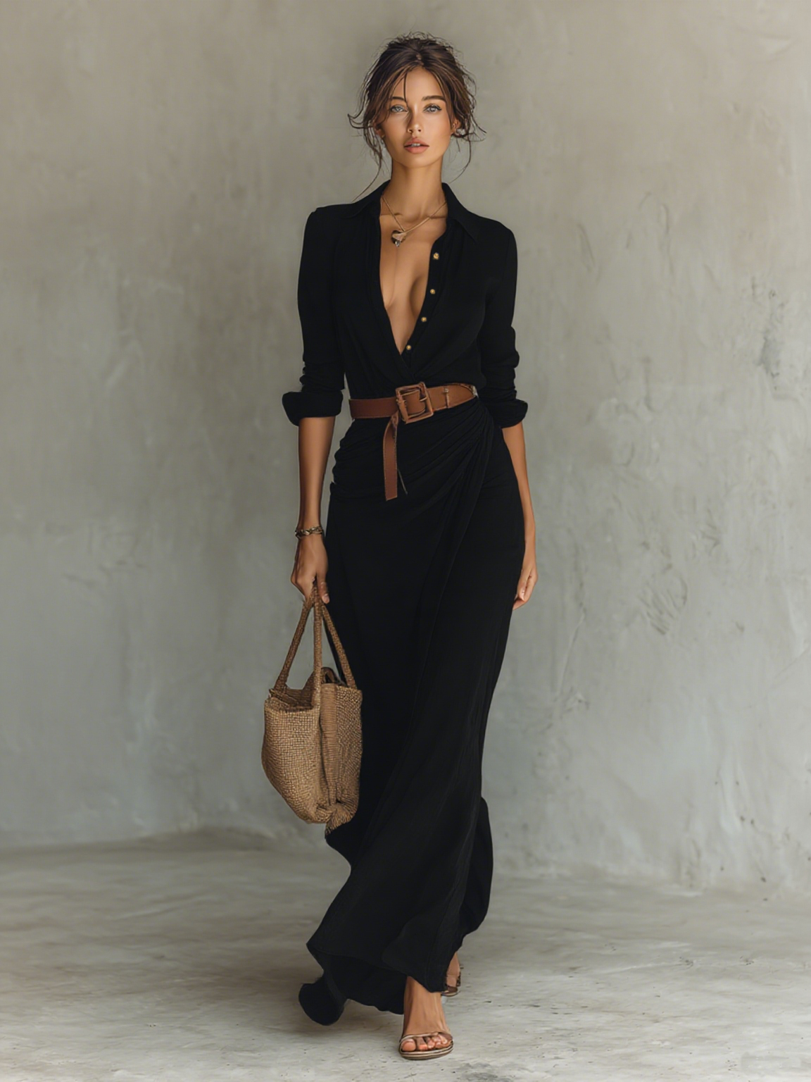 Victoria | Vestido largo casual