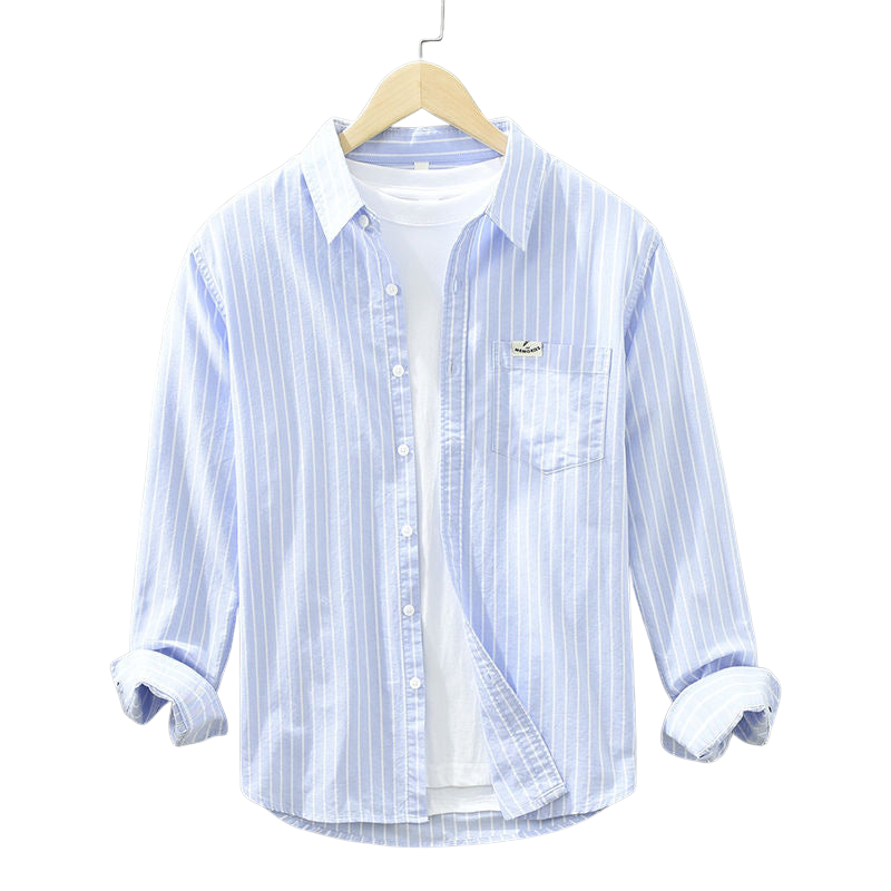 Héctor | Camisa de rayas con elegancia versátil