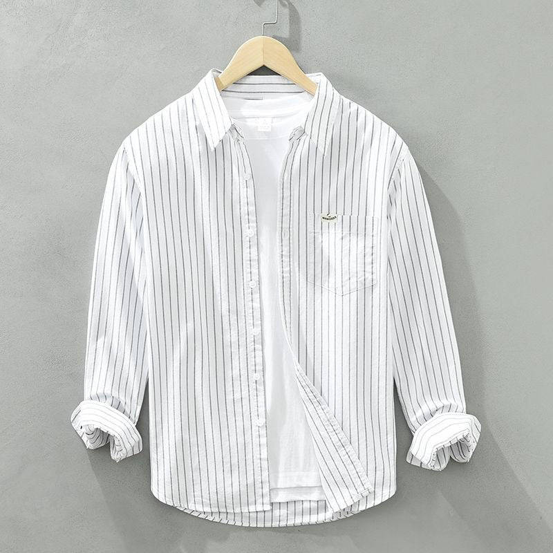 Héctor | Camisa de rayas con elegancia versátil