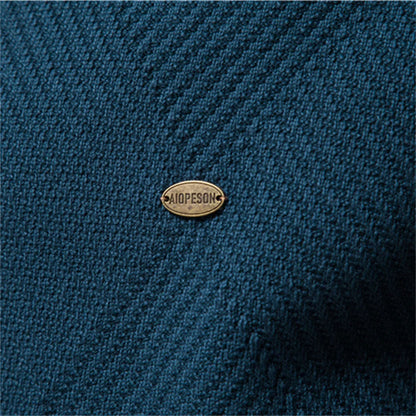Nicolás | Suéter-chaqueta de algodón premium