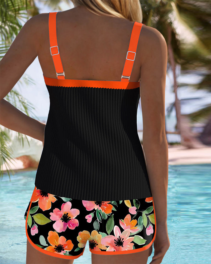 Alice | Conjunto de tankini elegante de dos piezas