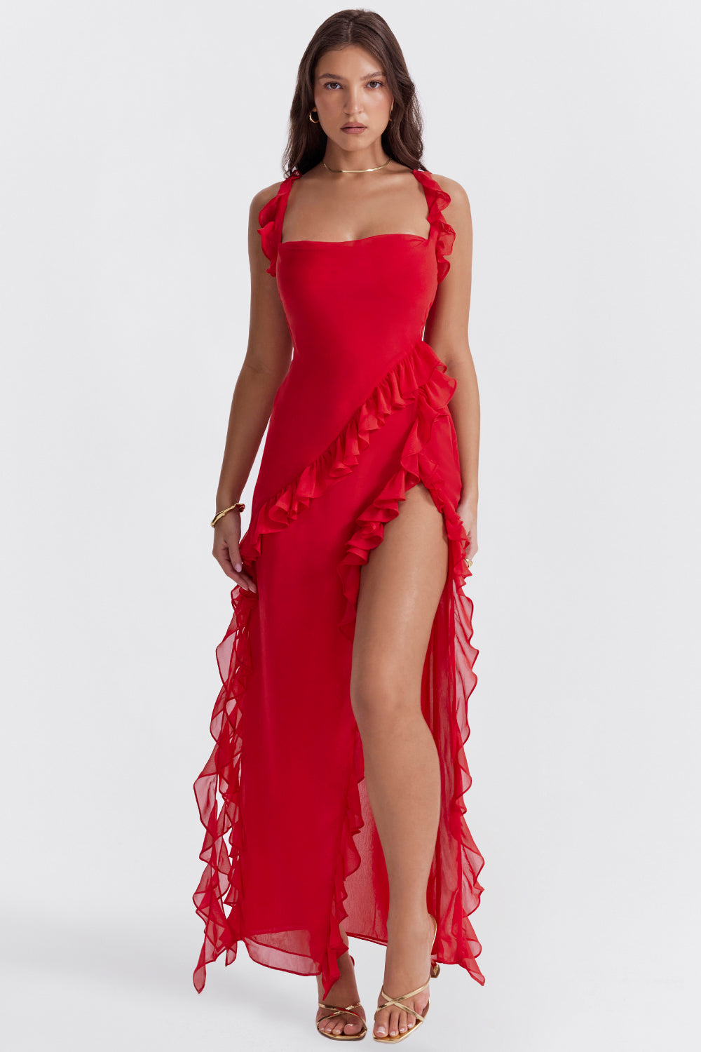 Luz | Vestido Deslumbrante con Volantes