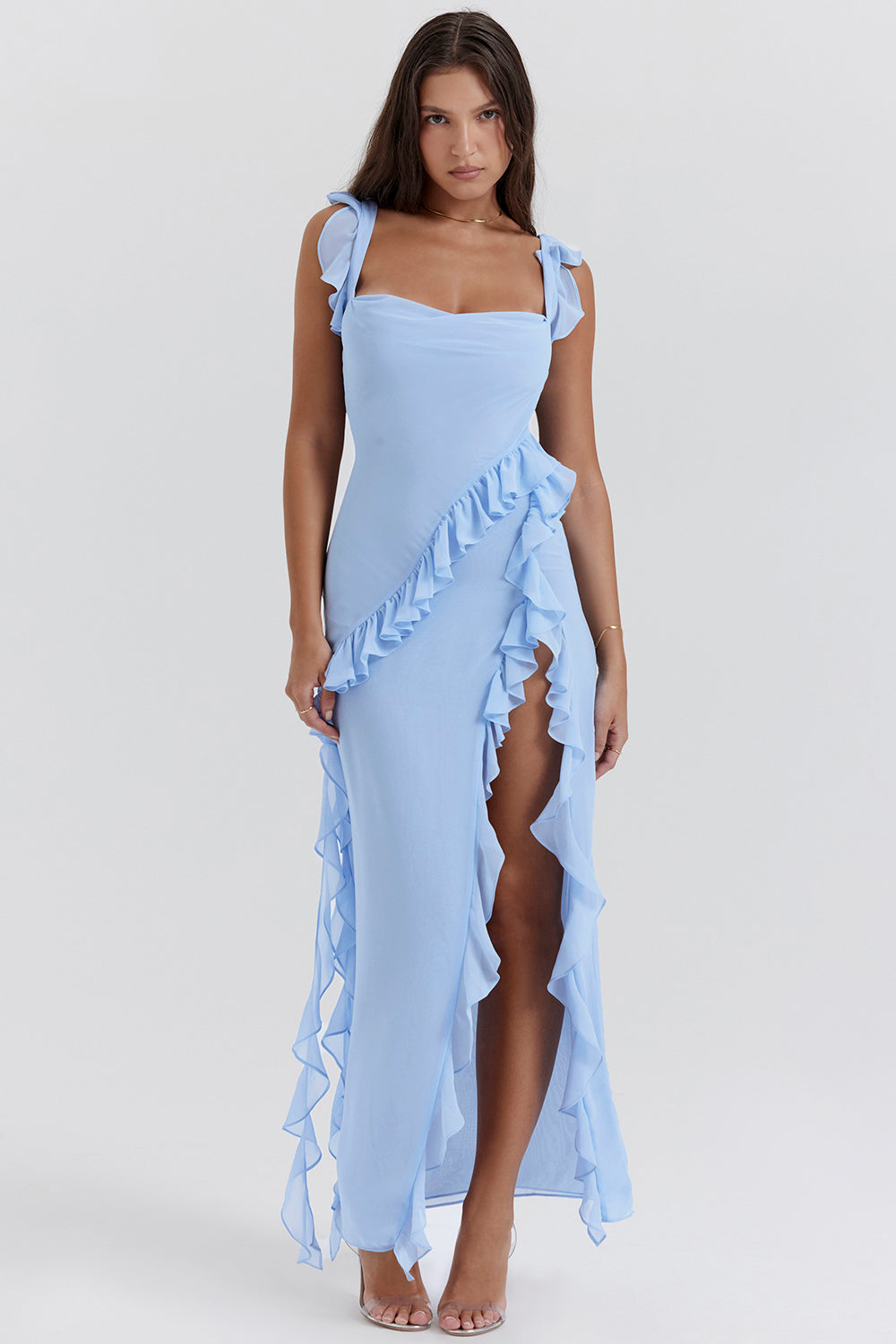 Luz | Vestido Deslumbrante con Volantes