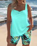 Jade | Conjunto de tankini de color