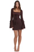 Selena  | Vestido Espresso